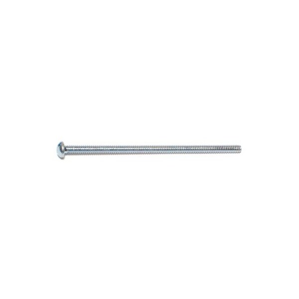Midwest Fastener #6-32 x 3 in Slotted Round Machine Screw, Zinc Plated Steel, 20 PK 68242 - main